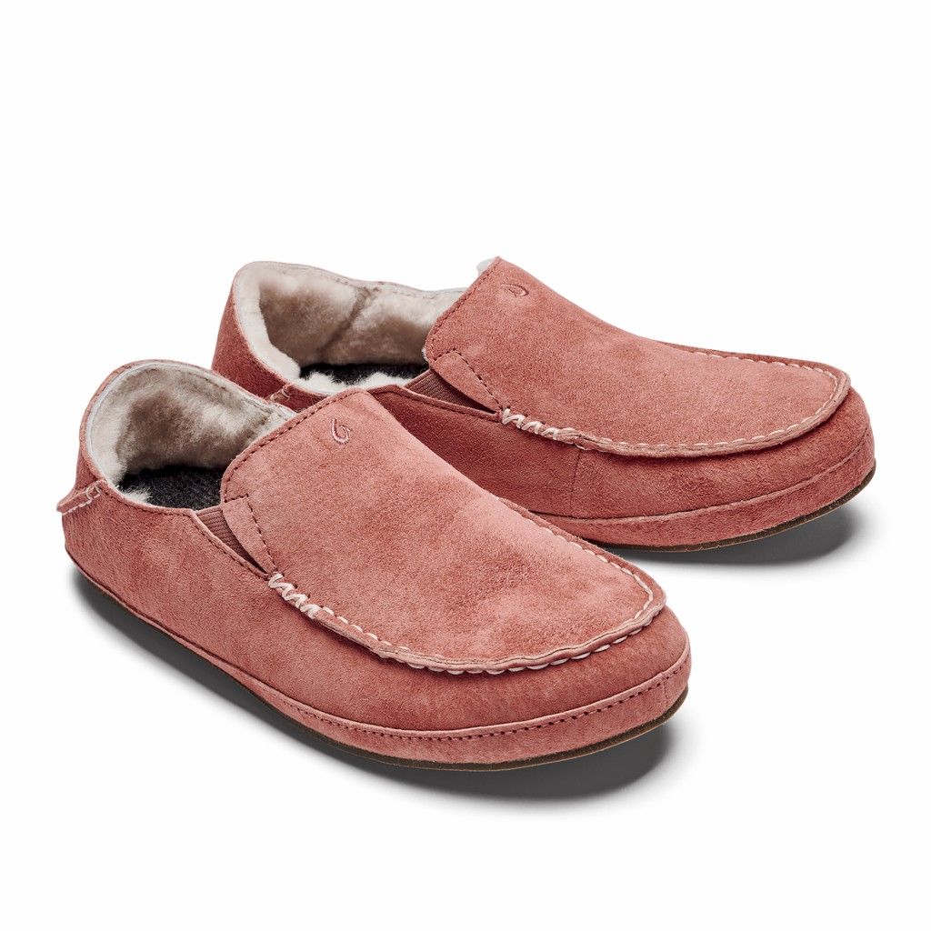 Zapatos Olukai Nohea Slipper - Pantuflas Mujer Coral 20385-421